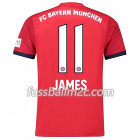 Fußballtrikots FC Bayern München James 11 Heim Trikotsatz 2018-2019